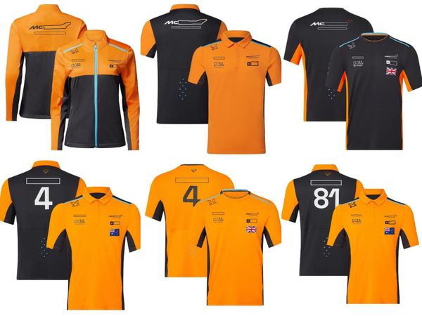 

2023f1 racing hoodie new summer team polo shirt same custom