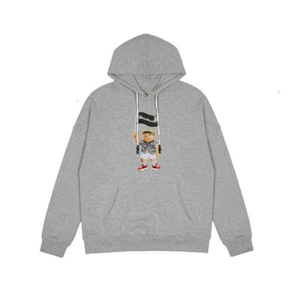

men's hoodies palmangle sweatshirts casual palm winter wrinkle resistant embroidered balencaigaity letters fashion j8s8 krzd, Black