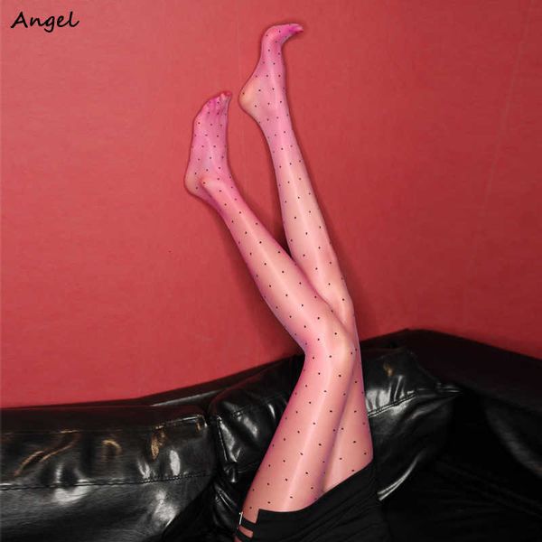 

leggings for women aurora series one-piece socks new wave point silk stockings 2021 thin black toe transparent pantyhose pants, Black;white