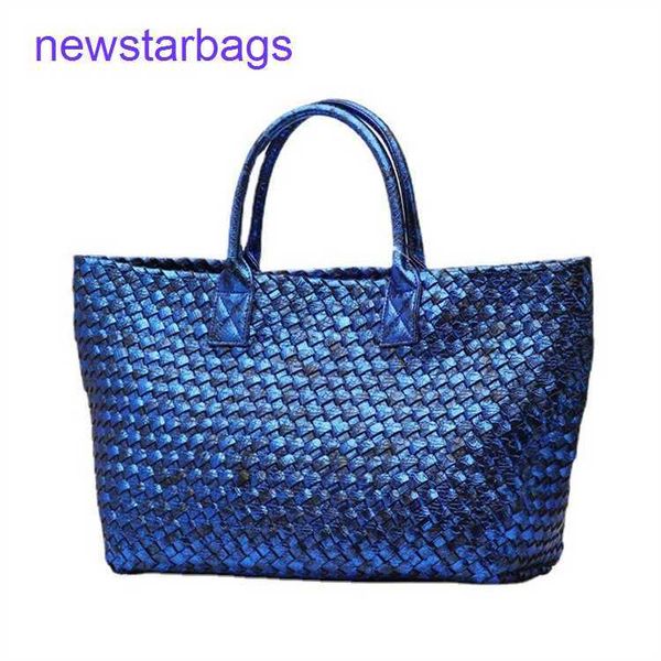 

arco woven tote bags designer bottegs venets new fashion women's podka soft face one shoulder trend solid color wind open snake pattern