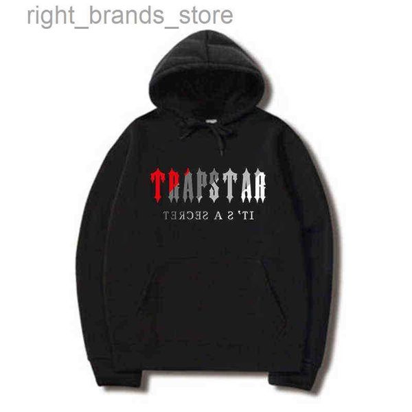 

men's hoodies sweatshirts men sports pullover oversized harajuku fashion casual trapstar trend brand long seve hoodies0216v23, Black