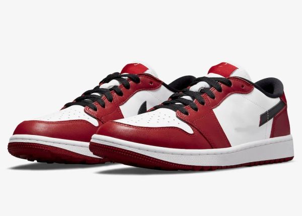 

2023 basketball shoes designer jumpman 1 1s low golf chicago outdoor sneakers varsity red black-white for sports running whith box