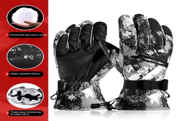 

ski gloves thermal men women winter snowboard ultralight waterproof snow1922274