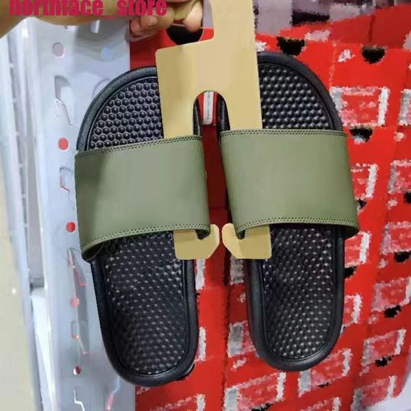 

2022 men women slides designer adilette 22 slipper magic lime desert sand green glow orange resin beach shoes outdoor mens slippers, Black