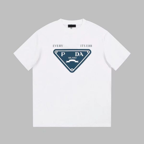 

mens t shirts summer shirt designer t shirt outdoor pure cotton tees printing round-neck short-sleeved casual sports sweatshirt luxurious co, White;black