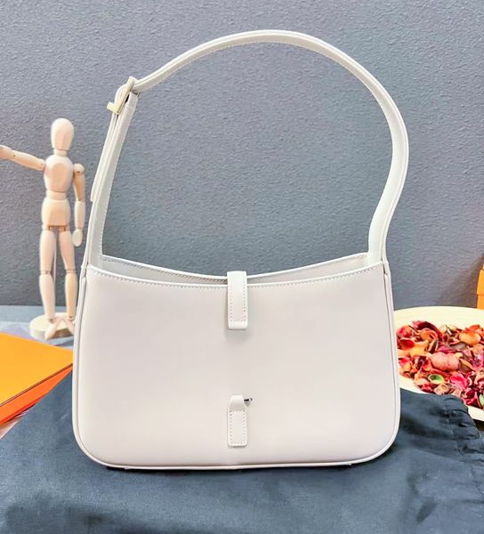 

mens classic le 5 a 7 hobo underarm bag smooth genuine leather shoulder designer bags city clutch luxury totes womens purses hand bag lady m