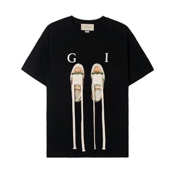 

2023 mens womens designer t shirt summer breathable luxurys tshirt women s short sleeve 100% cotton couples tees, White;black
