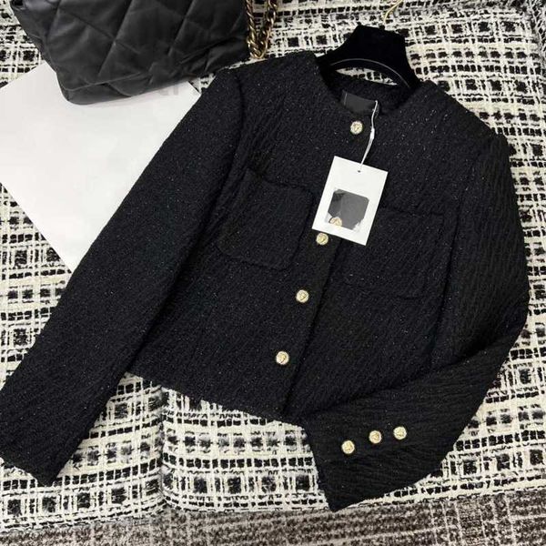 

women's jackets designer new 2023 spring brand jacket fashion grade autumn winter cccc tweed coat leisure spring coats cardigan mother&, Black;brown