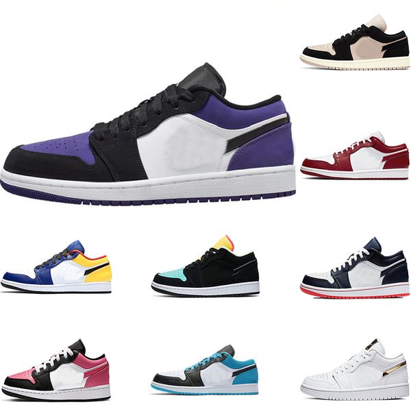 

2023 reverse mocha jumpman 1 low basketball shoes 1s voodoo fragment cactus jack black phantom tear away silver unc bred toe sneakers women
