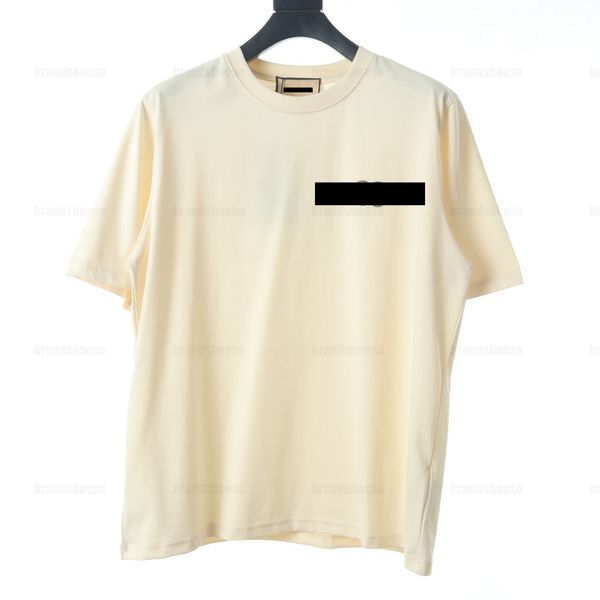

women's t-shirt orange g embroidered short sleeve men's t-shirt size xs-l, White