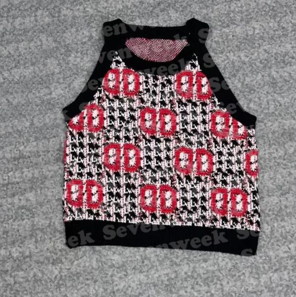 

designers womens knits vest sweaters letter printed pullover design sleeveless hoodie clothes wool coat, White;black