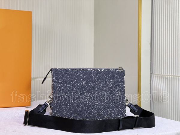 

coussin denim handbag m57790 designer cross-body bags monograms pattern letter shoulder bags fashion womens purse pouch wallets with sliver