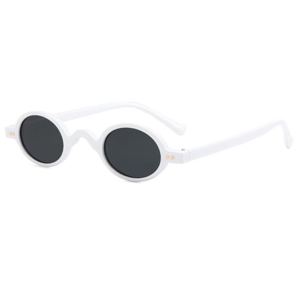 

wholesale designer round sunglasses original eyeglasses outdoor shades frame fashion classic lady mirrors for women men driving gyu, White;black