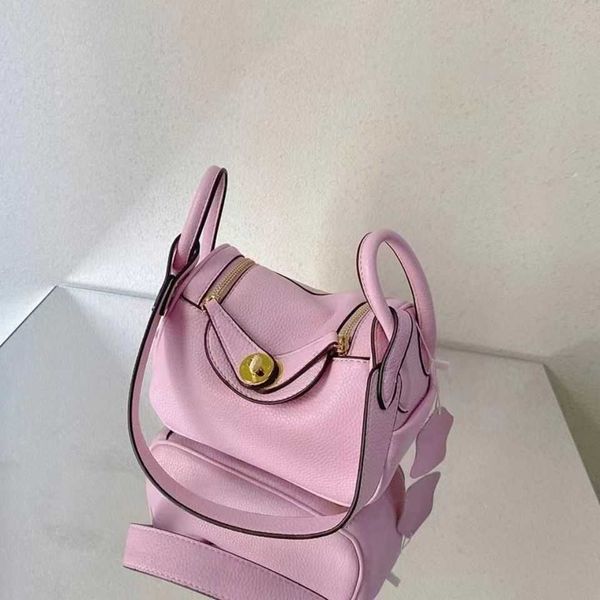

designer herme lindi bags online outlet girls' series new 2023 fashion cowhide mini advanced sense doctor saddle dumplings