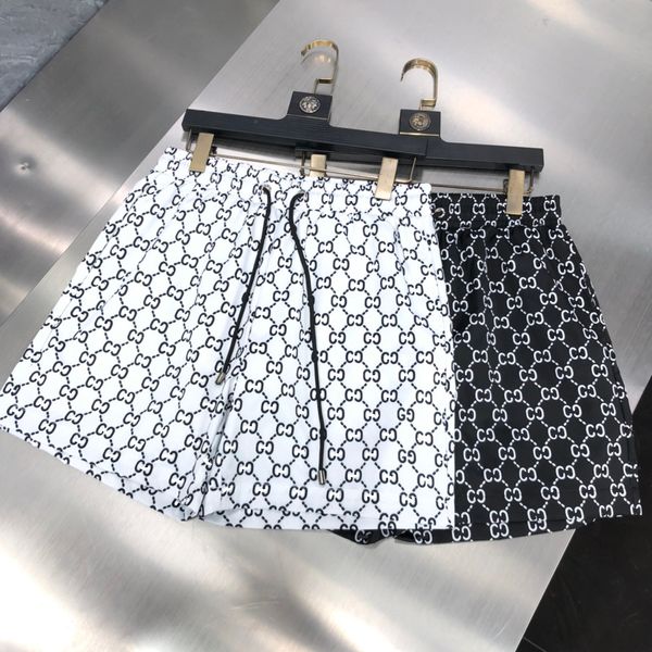 

men's shorts luxury designer shorts summer classic print beach casual classic sweatpants jogging fashion clothing high quality, White;black
