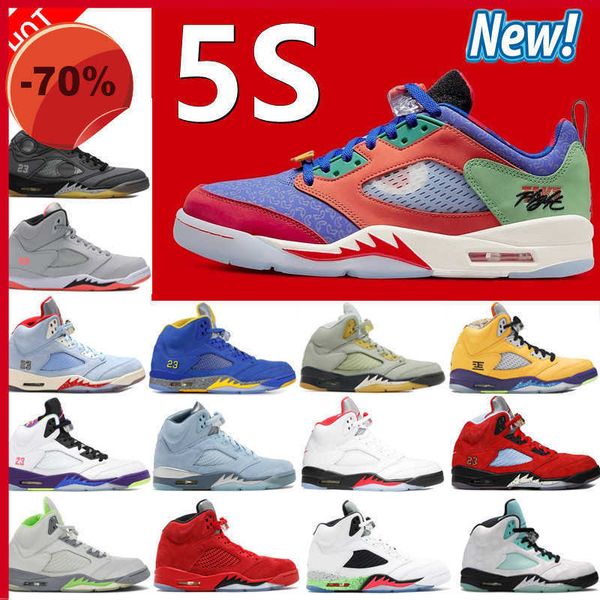 

sandals quality high 5 v men basketball shoes 5s doernbecher raging red stealth 2.0 fire what the white cement metallic flight oreo wings gr, Black