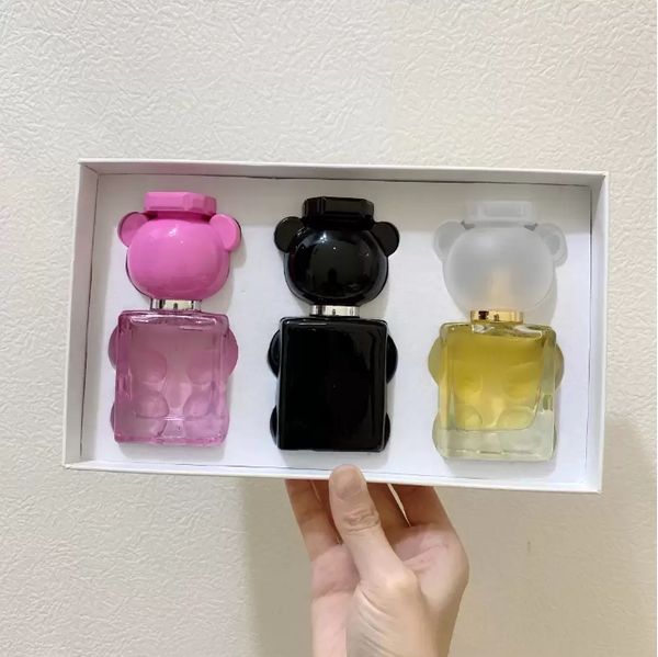 

teddy bear toy 2 boy perfume 3-piece set 30ml per bottles long lasting fragrance nice smell cologne eau de parfum