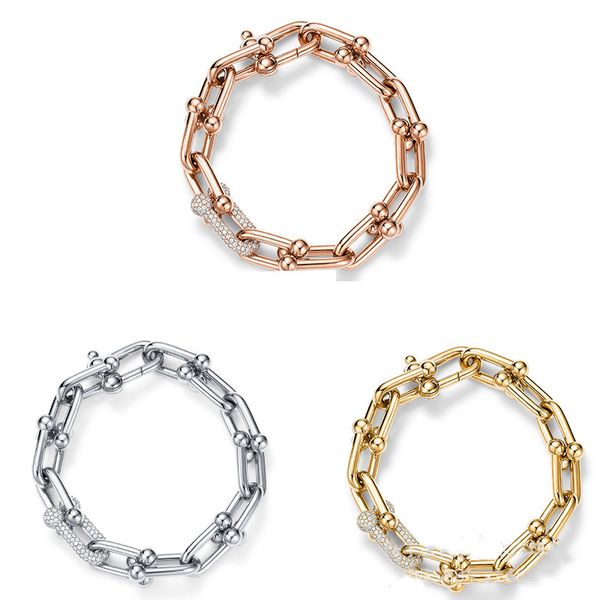 

Designer Top latch Chain Bracelet For Women Designer Bracelets 18k Gold Fashion Jewelry