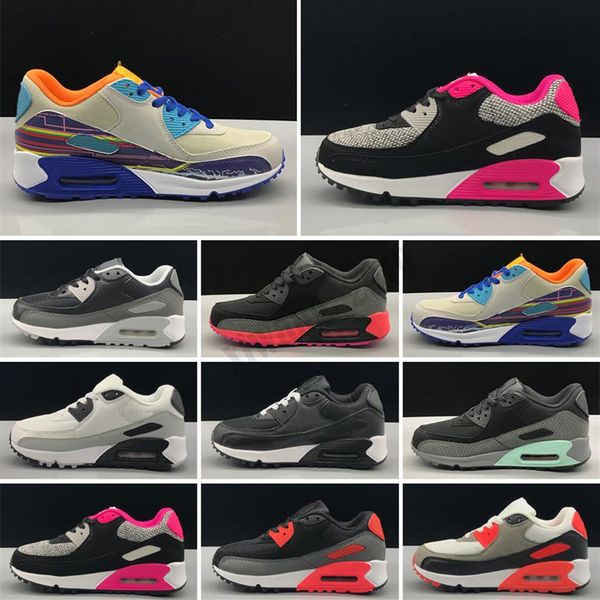 

2021 children's athletic shoes kids shoes black baby infant kids sneaker 90 children sports shoes girls boys youth trainer2301