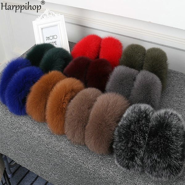 

fingerless gloves women fur cuffs wrist warmer genuine long fur cuff arm warmer lady bracelet real fur wristband glove 230215, Blue;gray