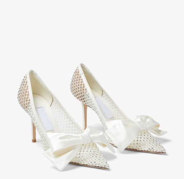 

luxury wedding love sandals shoes black white crystal mesh high heels party,dress,evening lady pumps comfort walking eu35-43 with box