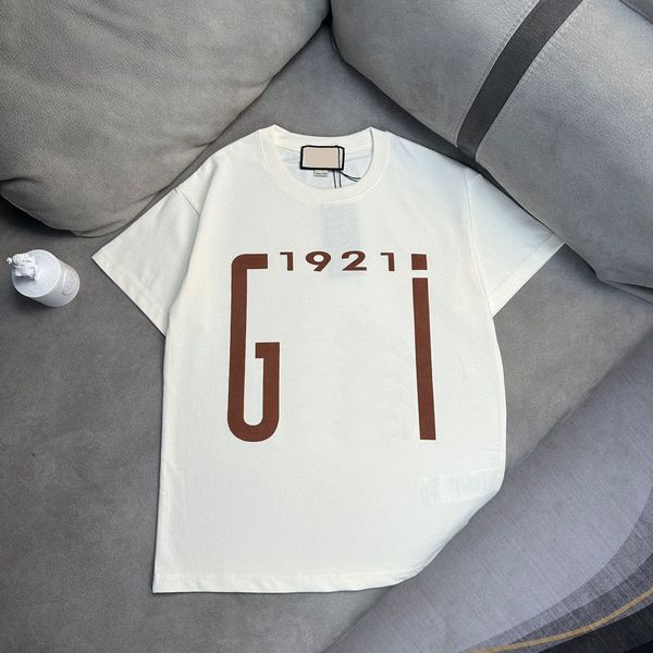 

2023 round neck men's plus tees & polos with cotton printing and embroidery, 100% replica of european size t-shirts 02n0, Black;brown