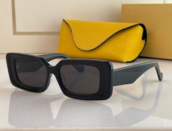 

fashion designer 40104 sunglasses for women unique acetate square shape glasses outdoor trendy versatile style anti-ultraviolet protection c, White;black