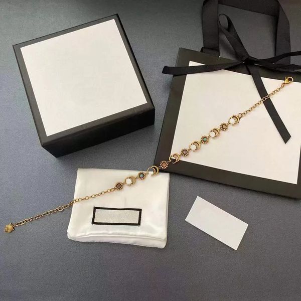 

Luxury G fashion brand jewelry 18K Gold Plated Brass Copper Designer Necklaces Choker Chain G-Letter Pendants Necklace Wedding Jewelry Accessories