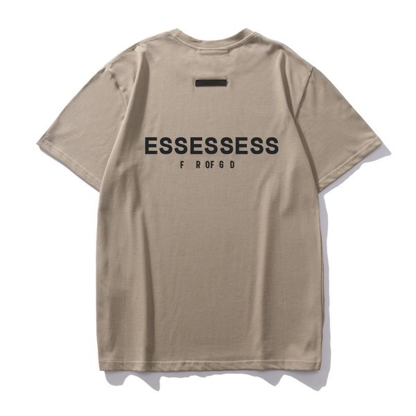 

ess luxuryt-shirt designer tees fashion t shirts mens womens god short sleeve hip hop streetwear casual clothing clothes7, White;black