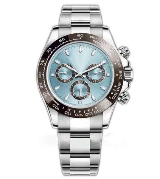 

n factory watch 7750 automatic mechanical movement 13.00mm thickness watch 904l stainless steel silver strap, Slivery;golden