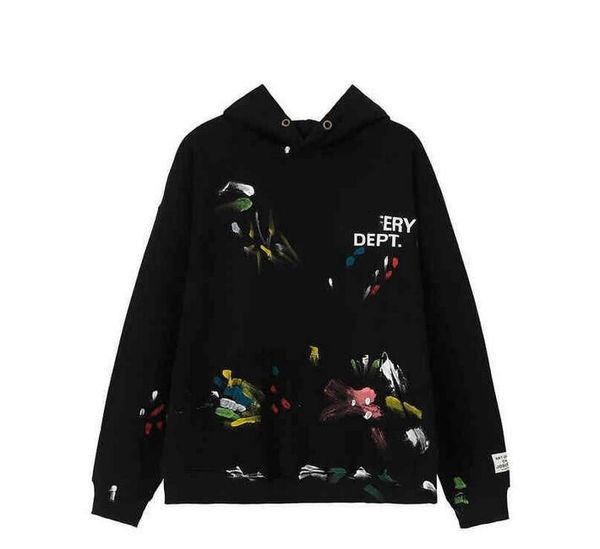 

mens women designers hoodies galleryes depts fashion galleryse hoodys winter man long sleeve men s womens hoodie clothing clothes 11 9yut, Black