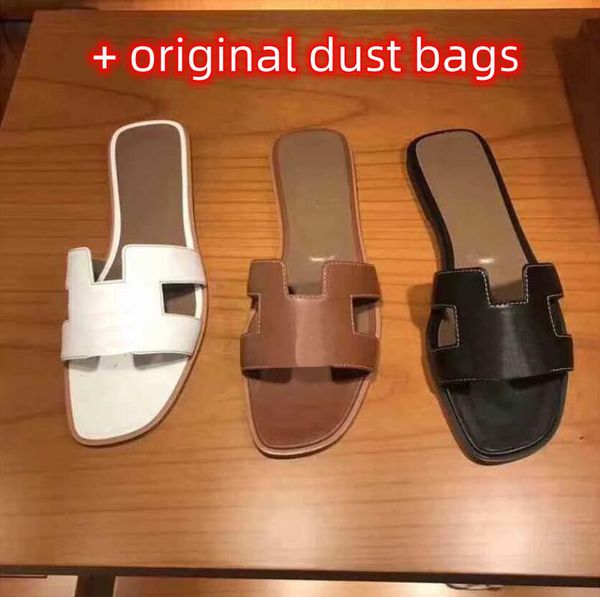 

designer oran women's sandals flat slippers ladies flat flip flops indoor outdoor summer beach mules sandals without box, Black