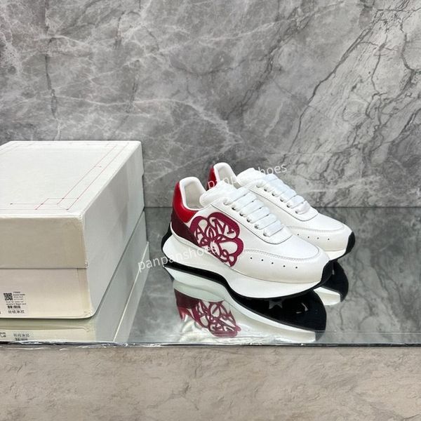 

2023 designer dress luxury timeout sneakers women casual shoes lambskin calfskin white pad pattern trend retro styles comfort beauty, Black