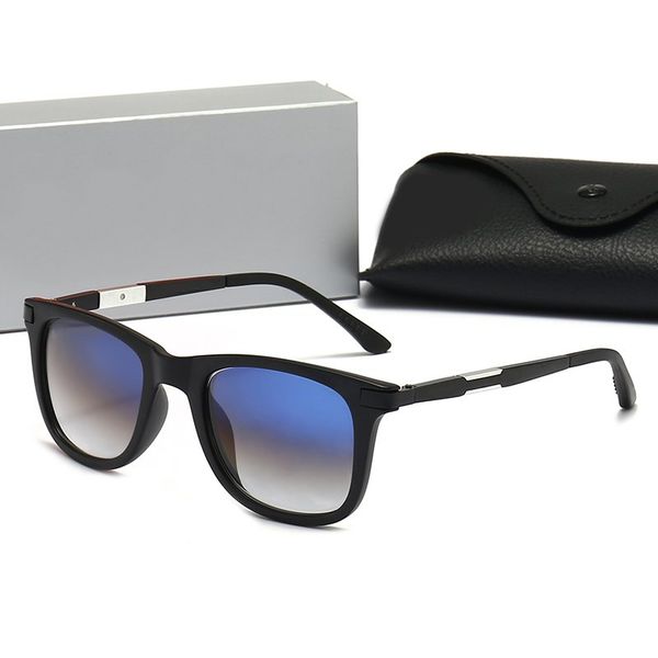 

luxury designer square sunglasses men women shades classic vintage driving polarized male sun glasses fashion metal frame travel, White;black