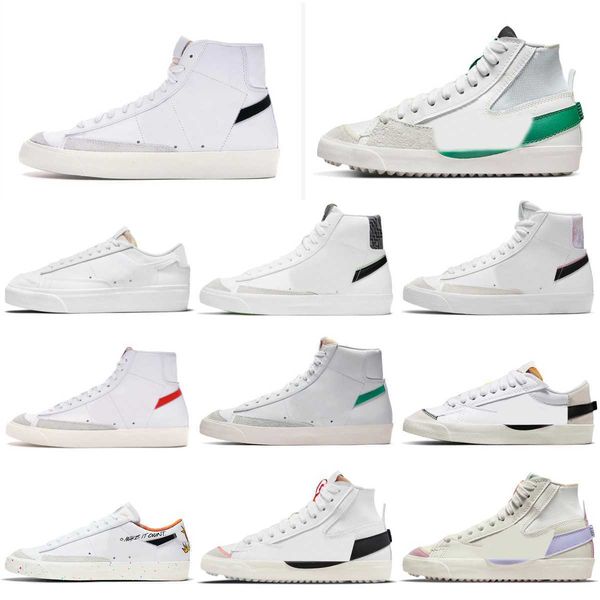 

2023 blazer mid 77 vintage jumbo casual shoes mens women blazers og black white red indigo pine green summit discount arctic punch sail gum