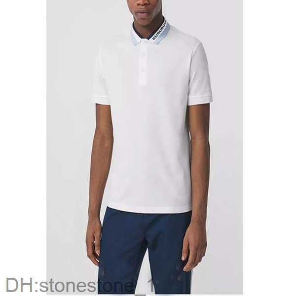 

mens polos t shirts men polo classical summer shirt t-shirts fashion trend shirt tee m-3xl 4 colors 1la9r, White;black