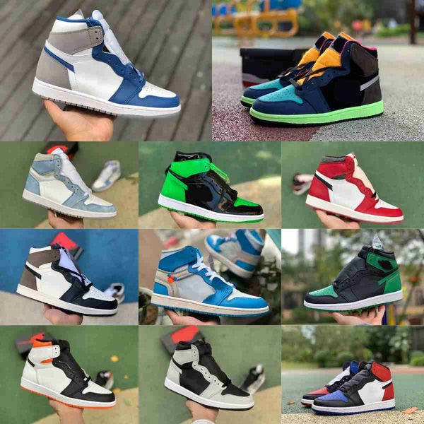 

jumpman 1 1s denim basketball shoes true turbo blue pine green gorge visionaire stage haze hyper royal bio hack dark mocha fearless banned d