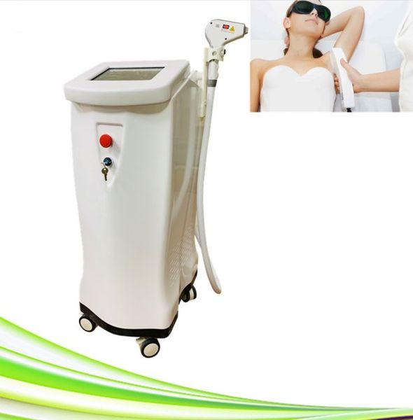 

painless 808 hair removal diode laser ice 810nm hair remover lazer diodo epilation powerful skin rejuvenation care epilator diode laser equi, Black