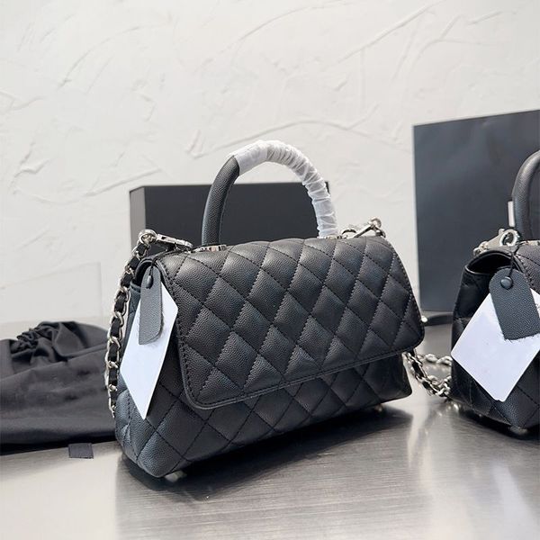 

fashion 9a designer bags genuine leather bag luxury goods shoulder handbags women bags classic caviar handbag chain cross body purse ladies