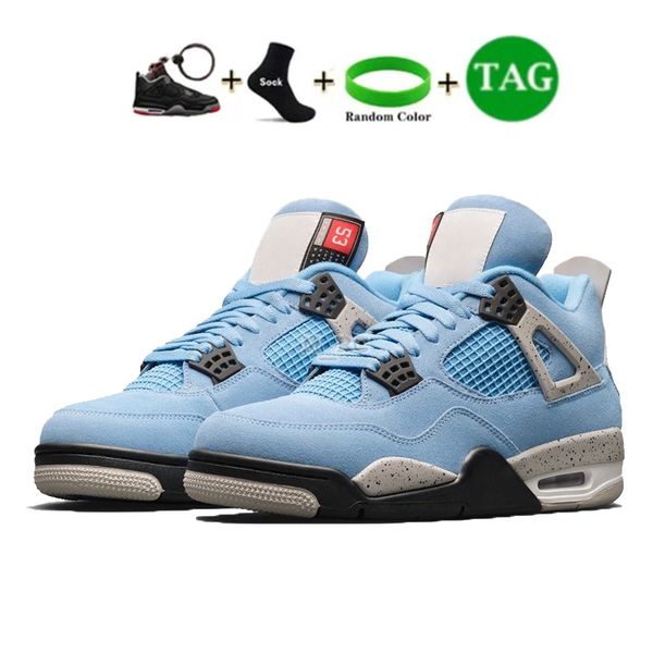 

men women basketball shoes with box og military black 4s red thunder black cat infrared bred university blue trainers b532