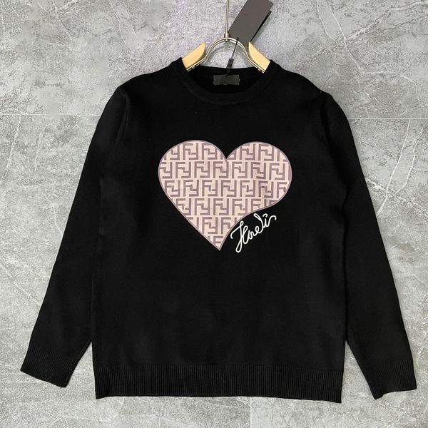 

men's sweatshirt designer sweatshirt pullover clothing round neck long sleeve outdoor casual street sweatshirt outer fashion heart t-sh, Black