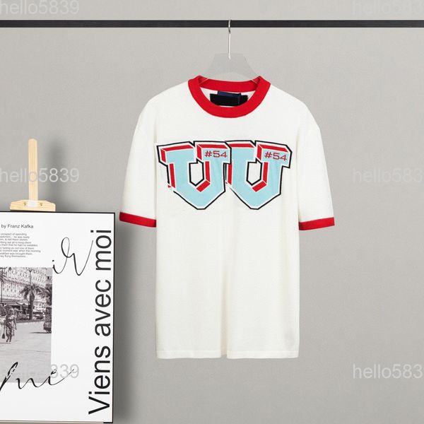 

2023 tees mens designers t shirt man womens tshirts with letters print short sleeves summer shirts men loose tees asian size s-xxxl 717, Black;brown