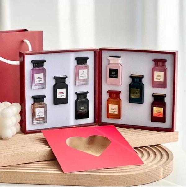 

ford perfume gift set fabulous cherry peach oud wood 10pcs x 7.5ml with exquisite gift box good smell long lasting spray fragrance delivery
