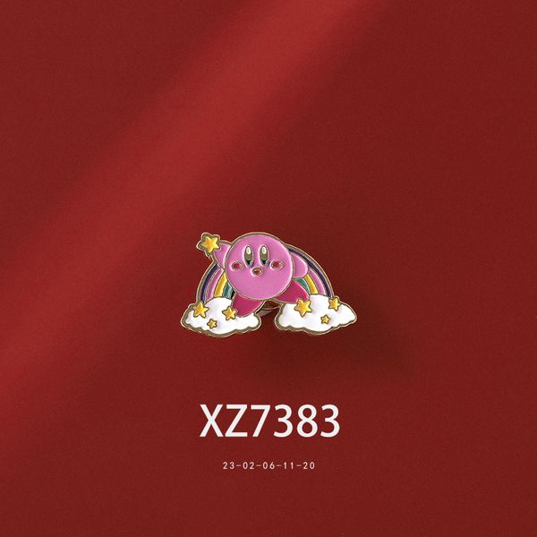 

pink elf rainbow pin cute anime movies games hard enamel pins collect metal cartoon brooch backpack hat bag collar lapel badges, Blue