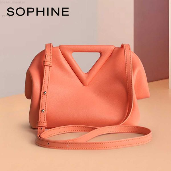 

fashion brand designer style lady's handbag pouch triangle shell women shoulder bag