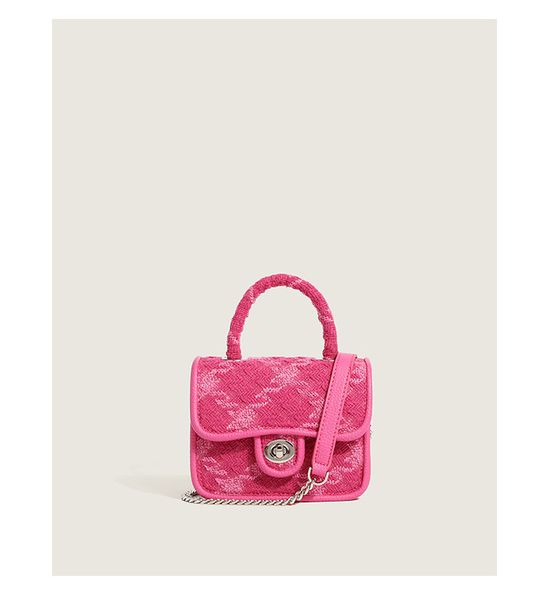 

single-shoulder handbag bags crossbody tote diagonal chain small square bag european and american hand bag spring and summer 2023 new plaid