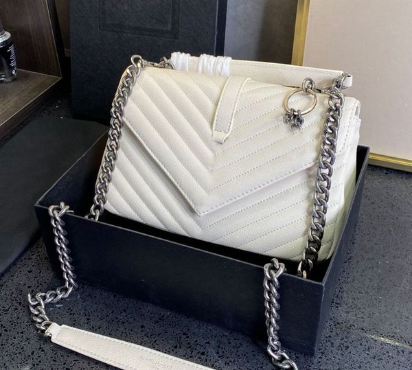 

designers fashion flap bags handbags gold chain leather crossbody black women handbag genuine leather bag womens quilted shoulder bags