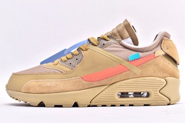 

wholesale outdoor running shoes 90 ow desert ore hyper jade bright mango outfits designer sneakers most men women casual shoe