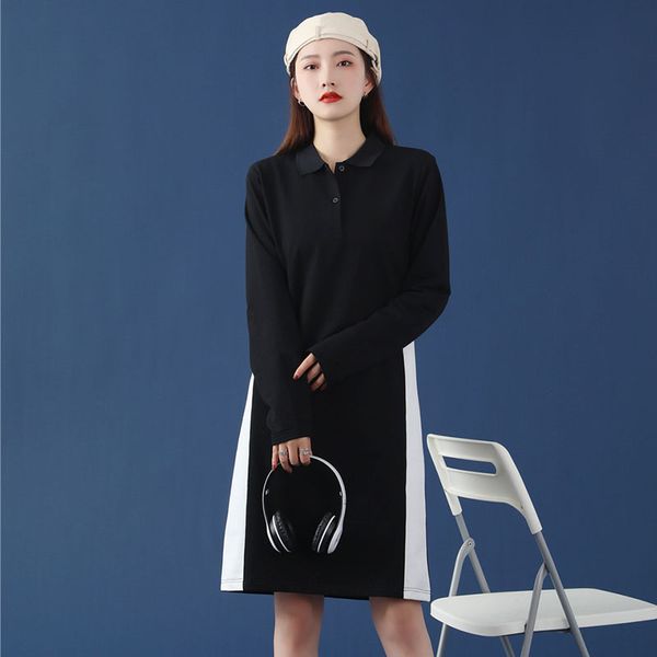 

women's dress brand casual sports casual skirt fashion, Black;gray