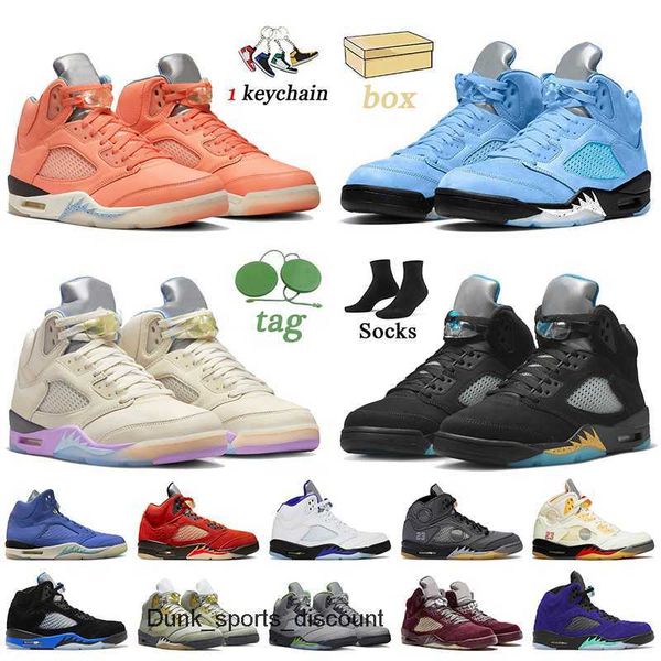 

2023 jumpman 5 mens basketball shoes aqua unc 5s dj khaled x we the crimson bliss sail concord white raging bull trainers jade horizon